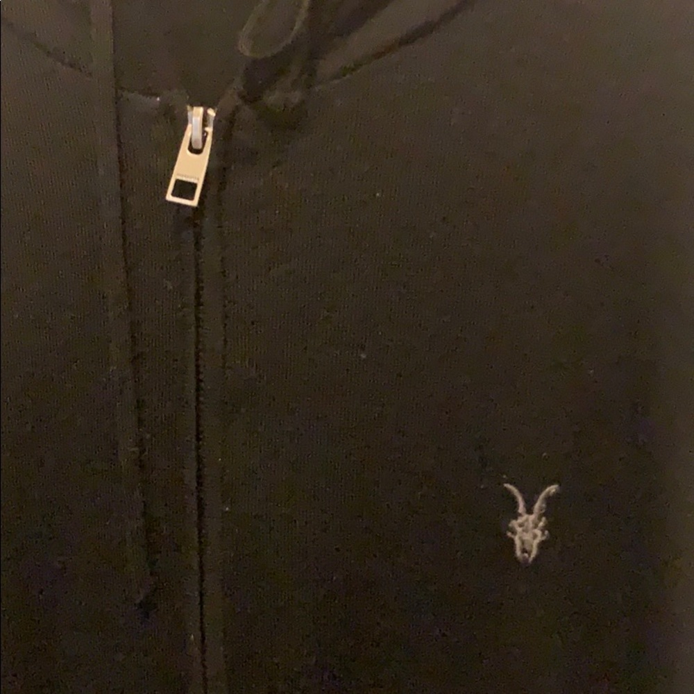 All saints wool zip up hoodie Medium - Picture 3 of 4